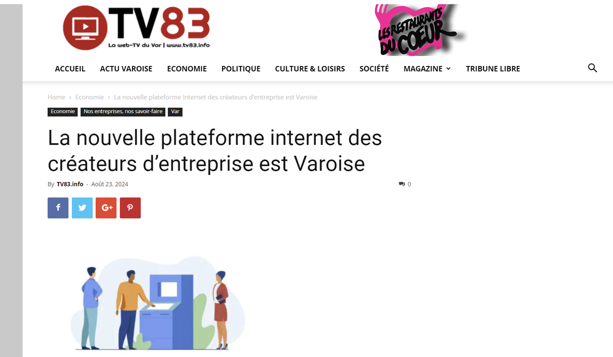 plateforme des porteurs de projet et des entrepreneurs